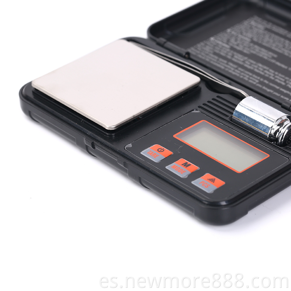 Digital Pocket Scales 200g/0.01g With Weights And Tweezers